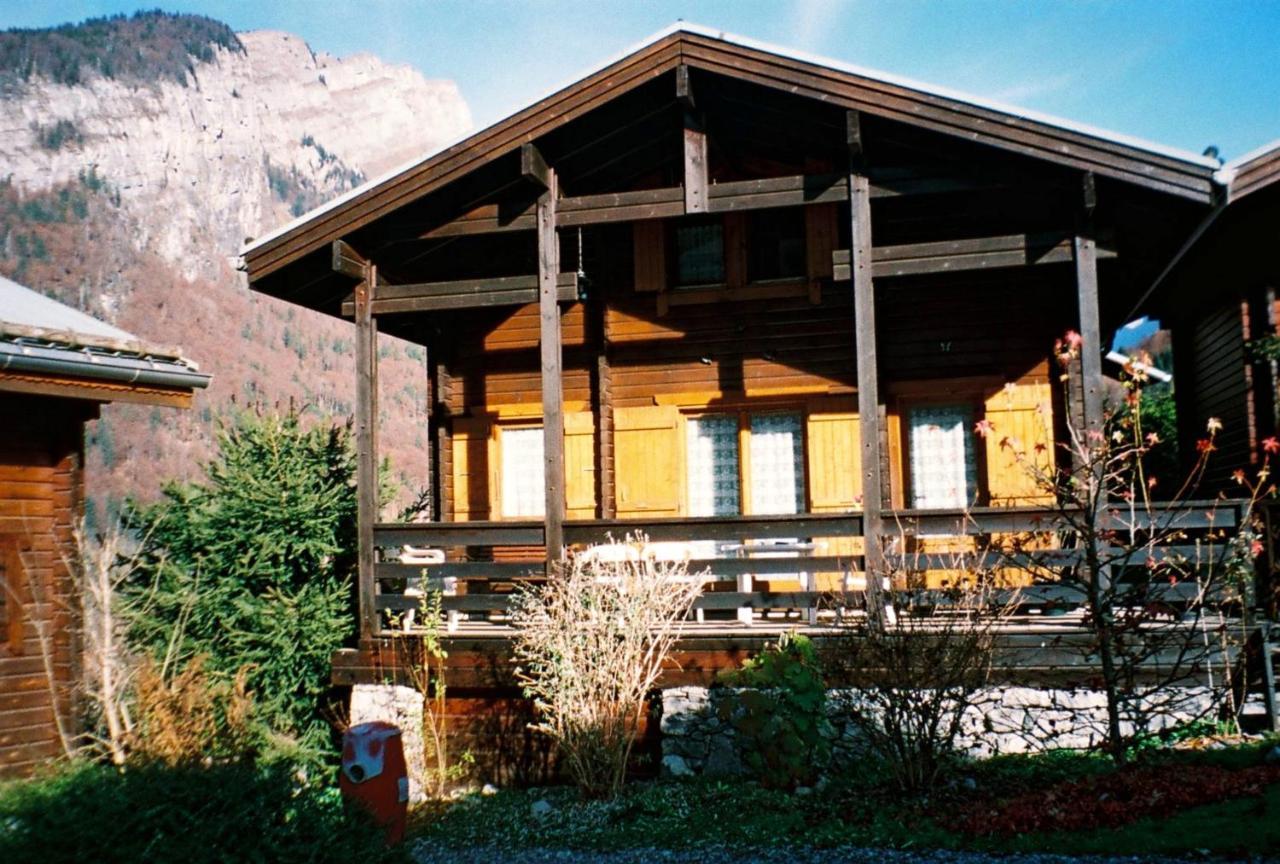 Chalet Cosy A Sixt-Fer-A-Cheval Avec Vue Sur La Montagne Exterior photo